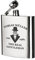 polar-effekt Edelstahl Flachmann mit Personalisierte Gravur - Schnapsflasche 200 ml - Geschenk-Idee für Männer, Papa oder Geschenk für Freund zum Geburtstag - Motiv a Gentleman
