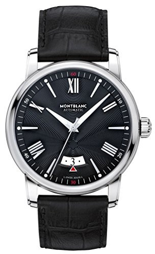 Montblanc Herren Dressuhr 4810 Automatik 42mm Lederarmband Saphirglas