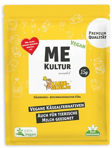 ME Vegan Mesophilekultur - für Veganen Keese, Frischkeese uvm.