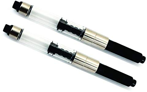 Schmidt K5 Push In Deluxe Fountain Pen Ink Converter (Pack of 2)