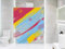 Transparentes Vinyl für Duschwände und Badewannen Flecken und Punkte | Mehrere Maße 185x110cm | Beständiger und leicht aufzutragender Klebstoff Dekorativer Aufkleber Dekoratives Design