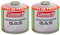 2 Stück Coleman C300 Performance Gaskartusche mit Gewinde mit 240 g Gas (Mix Butan/Propan) alle Produkte von Coleman mit Schraube