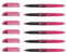 Pilot FriXion Light Textmarker, radierbar, abgeschrägte Spitze, 3,60 mm, Rosa, 6 Stück