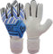 Rehab - Torwarthandschuhe - Core NC Fingersave Blau - mit Pro Grip - Fussballhandschuhe für Erwachsene und Kinder Größe 5-11
