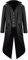 Gothden Giacca da uomo vintage gotica vittoriana cappotto uniforme costume di Halloween, Nero , XXL