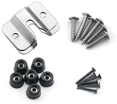 DGHAOP Dartboard Mounting Bracket Kit Hardware Accessories Wall Hanging Portable Dart Board Set with Pads and Screws Dart Holder