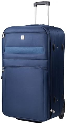 BEMON Koffer, blau, 85 cm, Koffer
