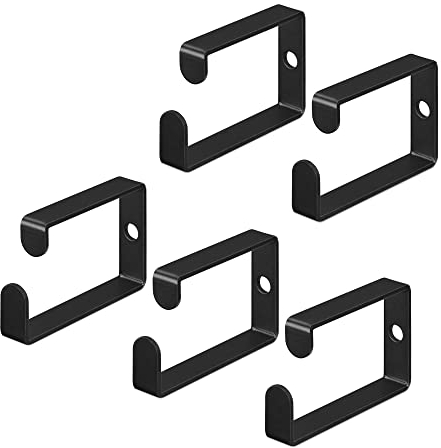 kwmobile 5X D-Ring Kabelführungsbügel Serverschrank - 4,4 x 6 x 4,5cm - Netzwerkschrank Kabelführung Kabelmanagement - Rack Kabelführungen 5er Set