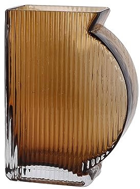 Goebel Vase Smoky Amber, vase décoratif, vase à fleurs, verre, brun, 15 cm, 23122851