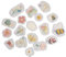RUBO TOYS Little Dutch 2008727 Badespielzeug Badeschaumfiguren Flowers & Butterflies / Blumen & Schmetterlinge, Mehrfarbig
