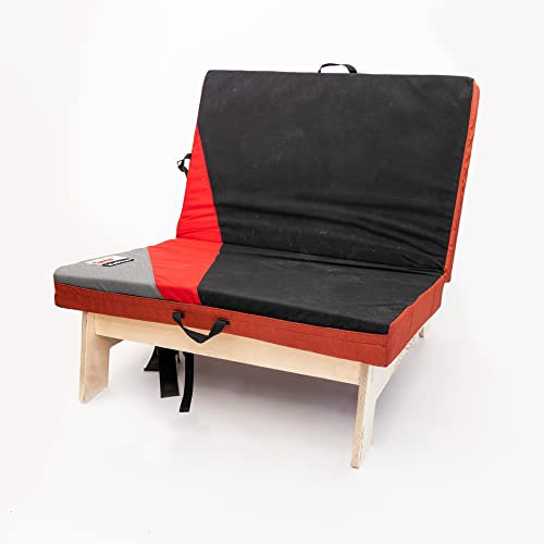 Escape Climbing Crash Pad Couch | Crash Pad stol | för Bouldering eller Van Life | Fungerar för Bouldering gym | Ram för Crash Pad Couch