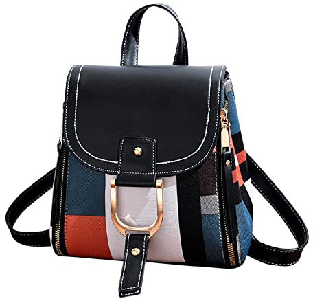 callmo Rucksack MäDchen,Schultertasche Damen Wasserdicht Kleiner Rucksack Mode Handtasche Mädchen Schulrucksäcke Multifunktion Umhängetasche für Reise Schule Einkauf