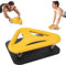 Belle Vous Bauchtrainer für Zuhause - Bauchmuskeltrainer mit Kniematte - Für Fitness zu Hause oder Sport im Fitnessstudio - Bauchroller für Bauchmuskeln - Rollentrainer - Bauchrad