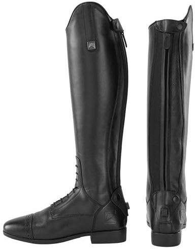 Riding Sport Ladies' Black Field Boots - Slim - 8