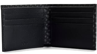 BOSS Zair_8cc N, 8 Slot per Carte Uomo, Black1, One Size