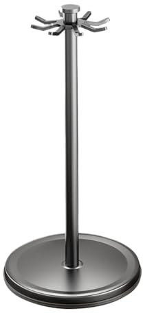 Kochutensilien-Set, Küchenutensilienhalter Utensilienhalter Mit 8 Aufhängungen Drehständer Edelstahl Küchenutensilienständer, Platzsparend Drehbar Rostfrei Aufbewahrungsregal Für Küchenutensilien