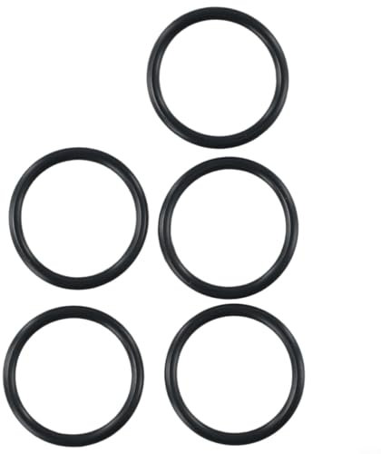 5 juntas tóricas de goma, sellos de tapón de baño, lavabos de goma a presión para fregadero de cocina, accesorios de sello de tapón de baño para colador de cesta