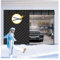 Magnetica Tenda Isolante Termico per Garage, Tenda della Porta Isolamento Inverno, Isolamento Acustico, Tenda for Porta Inverno Termica per Garage Porte(99.6 * 85.8in)