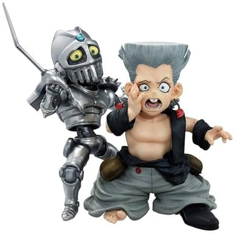 Ichibansho Actionfigur für Kinder, Polnareff & Kid Chariot JoJo's Bizarre Adventure: Stardust Crusaders, 8 cm, Mehrfarbig, Sammlerfigur, ideal für Anime-Fans.