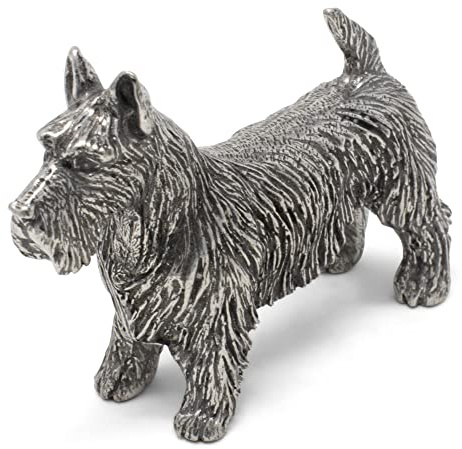 DANFORTH - Scottish Terrier Hund – Zinnfigur – 3,8 cm – handgefertigt – hergestellt in den USA