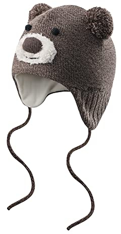 Devold Bear Merino Beanie Baby Braun - Merino Weiche warme Woll Baby Mütze, Größe One Size - Farbe Brown