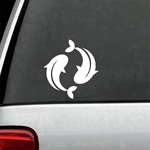 design aufkleber auto Koi-Karpfen-Karton-Auto-Aufkleber, der die Glasfenster herstellt, die von Animals Doors Decals Rear Window Car Sticker hergestellt werden