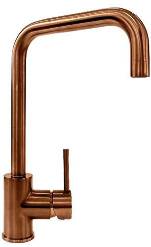 Astini Enzo Brushed Copper Single Lever Kitchen Sink Mixer Tap