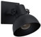EGLO Wandlampe Barnstaple 1, 1 flammige Deckenlampe Vintage, Industrial, Retro, Wandleuchte innen aus Stahl, Wohnzimmerlampe, Flurlampe in Schwarz, Spot mit E27 Fassung