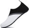 SAGUARO Escarpines Hombre Mujer Zapatillas Agua Secado Rápido Zapatos de Agua Antideslizante Zapatillas de Playa Calzado de Agua Escarpines para Surf Buceo Rio Piscina 030 Blanco,EU Gr.44/45