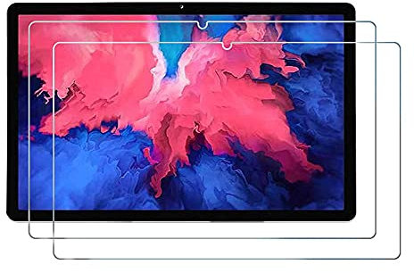 Kepuch 2 Pack Gehärtetes Glas Bildschirmschutz für Lenovo Tab P11 2020 TB-J606/Lenovo Tab P11 Plus 2021 TB-J616