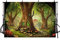 MEHOFOND 2,4 x 1,8 m Märchenwald Geburtstag Party Dekoration Foto Hintergrund Banner Für Kinder Pilz Wald Wunderland Requisiten Für Fotografie