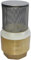 AERZETIX - C53426 - Valvola di ritegno - Ø1 1/2'' pollici - filtro monoblocco di aspirazione - valvola di fondo - antiritorno - in ottone
