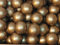 100 Bio Bällebad Bälle aus nachwachsenden Zuckerrohrrohstoffen (6cm Ø, Gold)