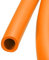sourcing map 1.5m Rohrisolierung Schaumstoff, Durchmesser 22mm Isolierstärke 5mm Heizungsrohr Verkleidung für Fitnessgeräte, Rohre, Handhaben (Orange-Gelb)