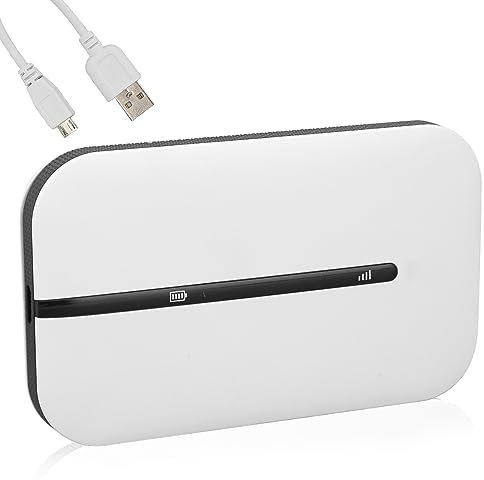 ciciglow Mobile WiFi Hotspot, E5576 320 Portable 4G LTE WiFi Router with SIM Card Slot for Phone PC Tablet Laptop, 1500mAh Battery Travel Router