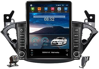 YLOXFW Android 12.0 Autoradio Stereo Navi mit 4G WiFi DSP Carplay für Opel Corsa/Adam 2013-2019 Sat GPS Navigation 10.4 Zoll Touchscreen Multimedia Video Player FM BT Receiver,Ts800