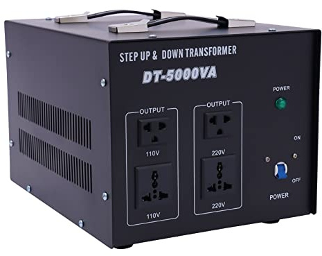 5000 W Spannungswandler, Transformator, 220 V ⇋ 110 V Boost/Buck-Wandler, Ringkernspannungswandler für elektrische und elektronische Geräte.