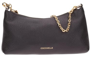 Coccinelle Aura - Schultertasche 22 cm black