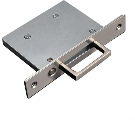 Zoegneer Maniglia per Porta Tascabile Maniglia per Porta Scorrevole Maniglia a Pulsante per Porta Scorrevole Maniglia a Scomparsa per Porta Scorrevole da Cucina