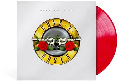 Guns N' Roses Greatest Hits Exclusive Red Rose Record