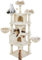 Yaheetech XXL Katzenkratzbaum 194 cm Katzenbaum Kletterbaum, Stabil mit Plüsch Sisalseil, Kratzbaum für Katzen deckenhoch Beige
