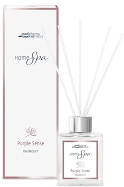 Home Spa Purple Sense Raumduft | belebende, frische Duftwelt | für eine ausgeglichene Atmosphäre | dekorative Geschenkidee |100 ml
