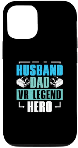 Hülle für iPhone 13 Pro Lustiger Ehemann, Vater, VR-Legende, Held, Virtual-Reality-Entwickler