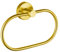 EOLAX Handtuchring zum Bohren, Handtuchhalter aus Gold, Moderner Badetuchhalter Wandhalterung, Handtuchhalterung Edelstahl Wandmontage, Badezimmer Zubehör