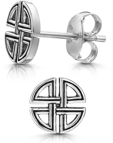 MATERIA by Matthias Wagner Herren Ohrringe Silber 925 Ohrstecker keltisch Knoten SO-203
