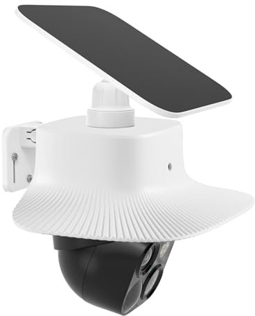 Kamera Regenschutz Halterung für Eufy Security SoloCam S340,Eufy SoloCam S340 Kamera Outdoor Sonnenschutzhalterung Zubehör,Kamera vor Staub und direkten UV-Schäden schützen,Eufy S340 Halterung
