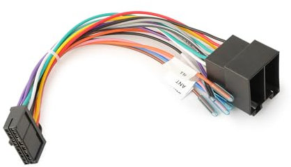 YdseozOA Adaptador universal de 20 pines a ISO, adaptador de repuesto para radio de coche, compatible con pantalla DIN, adaptador de mazo de cables para radio de coche