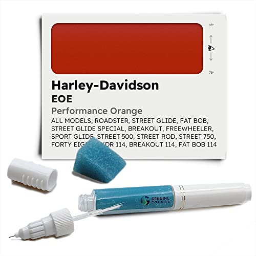Genuine Colors Lackstift PERFORMANCE ORANGE EOE für Harley-Davidson Orange ALL MODELS, ROADSTER, STREET GLIDE, FAT BOB, STREET GLIDE SPECIAL, BREAKOUT, FREEWHEELER, SPORT GLIDE, STREET 500, STREET ROD