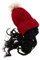 FOMIYES Beanies Kopfbedeckung Perücke Kappe Hat Beanie Hüte Gestrickte Hut Frauen Faux Haar Kappe Neuheit Stricken Kappe