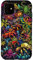 Hülle für iPhone 11 Graffiti-Taranteln Kunst Lebendige Cartoon-Tiere Psychedelisch